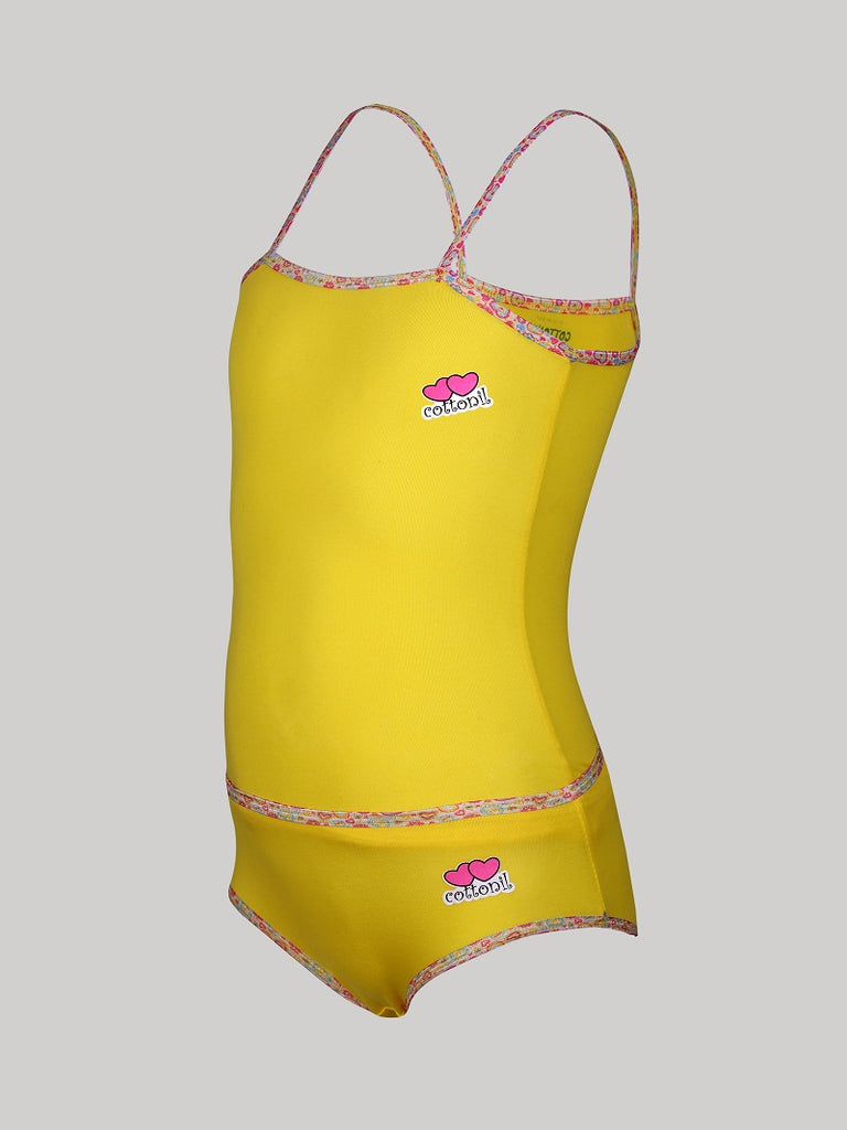 طقم بناتي هارت توب و كيلوت - cottonilstore