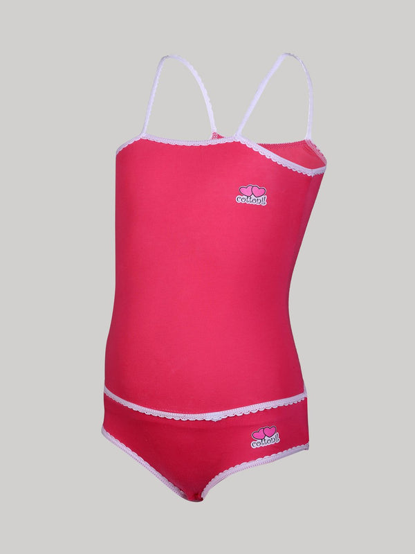 5 طقم بناتى هارت توب و كيلوت / مقاسات صغيره - cottonilstore