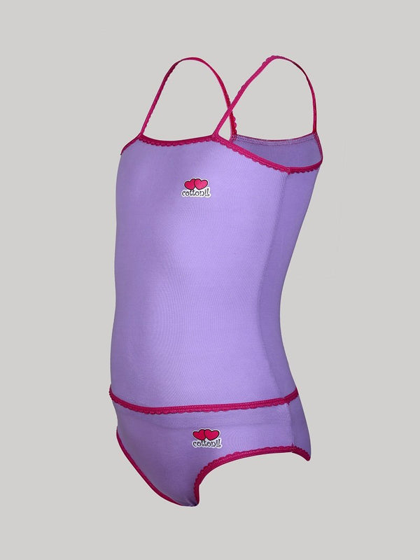 5 طقم بناتى هارت توب و كيلوت / مقاسات كبيرة - cottonilstore