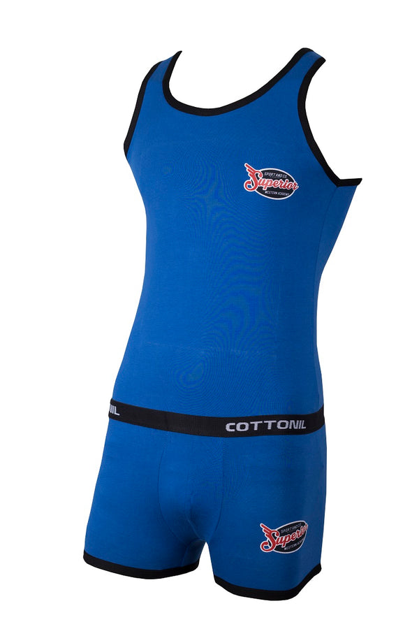 طقم ريلاكس حمالة + بوكسر - cottonilstore